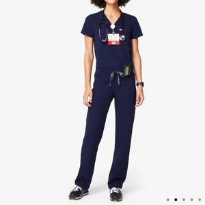 Navy FIGS scrubs